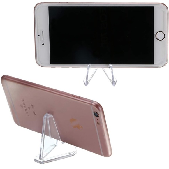 New in box package of 15 clear acrylic easel stands 2.16 inch height from Hipiwe - Picture 10 of 13